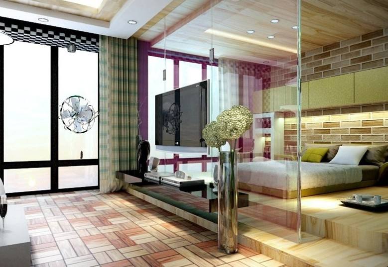 浙江玻璃隔斷——廚房客廳這樣裝~